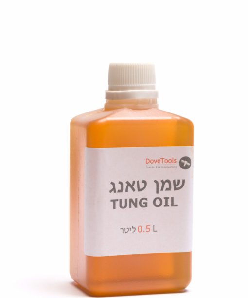 Pure Tung Oil, 500 ml, High-quality natural oil for indoor and outdoor use שמן טאנג